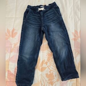H&M Dark Blue Pull-On Kids Denim Joggers